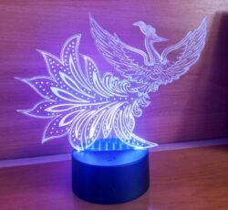 Illusion led lamp Phoenix