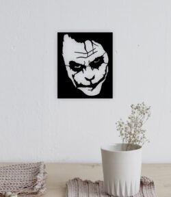 Joker face wall decor