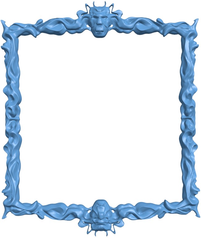 Pattern frames design square