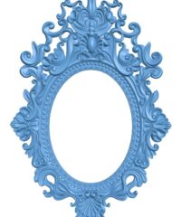 Picture frame or mirror oval