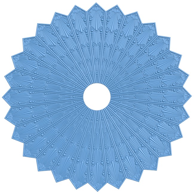 Round disk pattern (10)