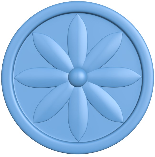 Round disk pattern (6)