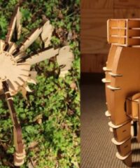 Spider and stool