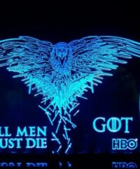 All Men Must Die Game Of Thrones Acrylic 3d