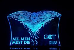 All Men Must Die Game Of Thrones Acrylic 3d