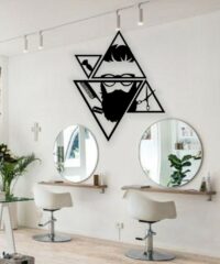 Barber shop wall decor
