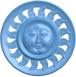 Circular disk pattern – sun