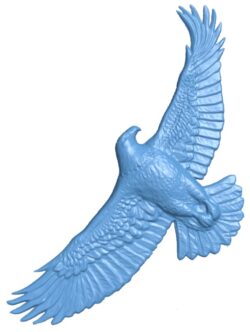 Eagle spread wings