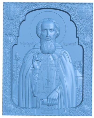 Icon of Sergius of Radonezh