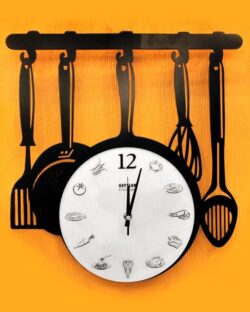 Kitchen Ware Wall Clock