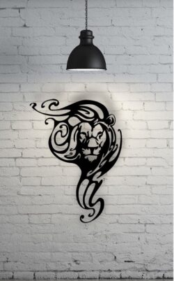 Lion wall decor
