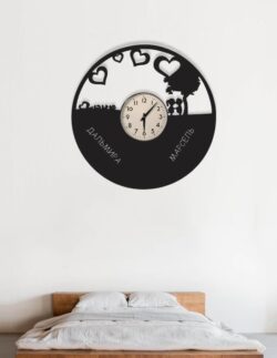 Love Vinyl Clock