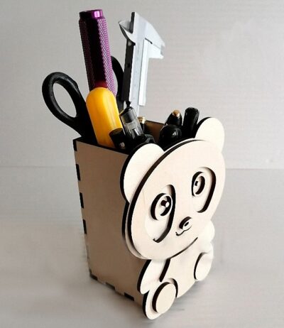Pencil holder panda