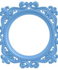 Round frame pattern (4)