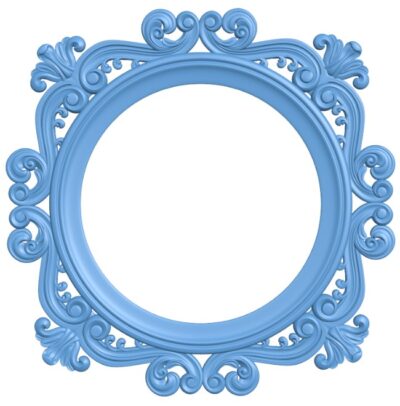 Round frame pattern (4)