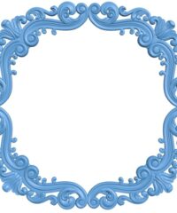 Round frame pattern (7)