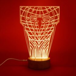 Spider Man Suit 3D Illusion Lamp
