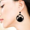 Swan earring