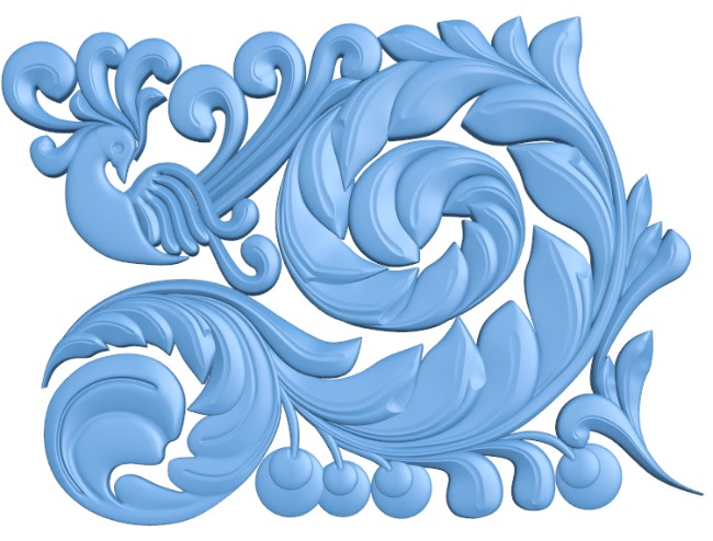 The phoenix decor pattern
