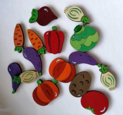 Vegetables and Fruits magnet