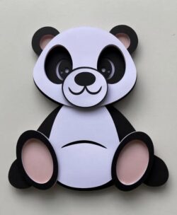 3D Layered Panda