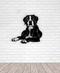 Boxer dog wall decor