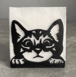 Cat napkin holder