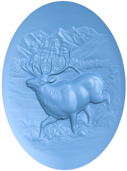 Deer painting