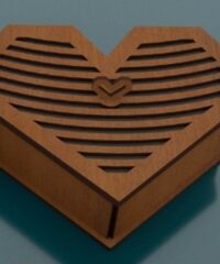 Heart gift box