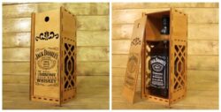 Jack Daniels Whisky Wooden Box