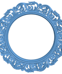 Picture frame or mirror - circle