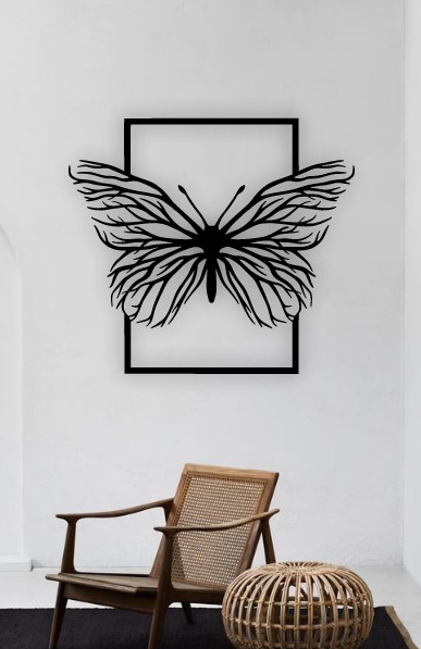 Butterfly wall art