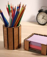 Note box and pen holder