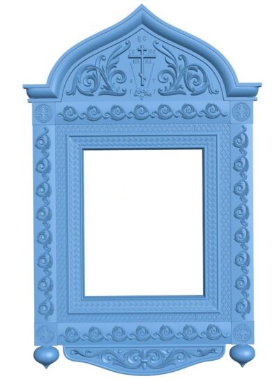 Religious picture frames or mirrors (4)