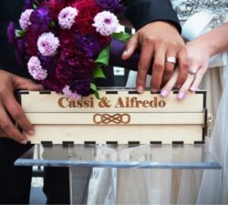 Wedding wine box