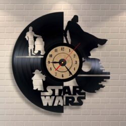 Clock Star Wars Wall Decor