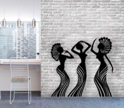 Dancing wall decor