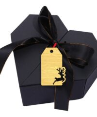 Deer gift tag