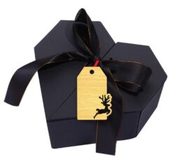 Deer gift tag
