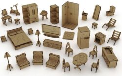 Doll house furniture