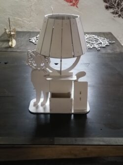 Table Lamp With Organizer