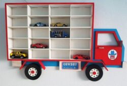 Toy car shelf