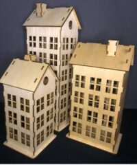Building Town Or City Vintage House
