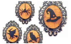 Halloween Plaques Patterns