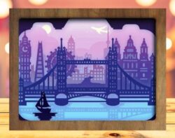 London city light box