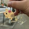 Mouse And Cheese Earrings