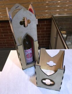 Cathedral wine box
