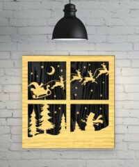Christmas Window Panel