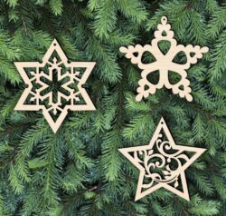 Christmas decorative star