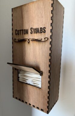 Cotton swabs box